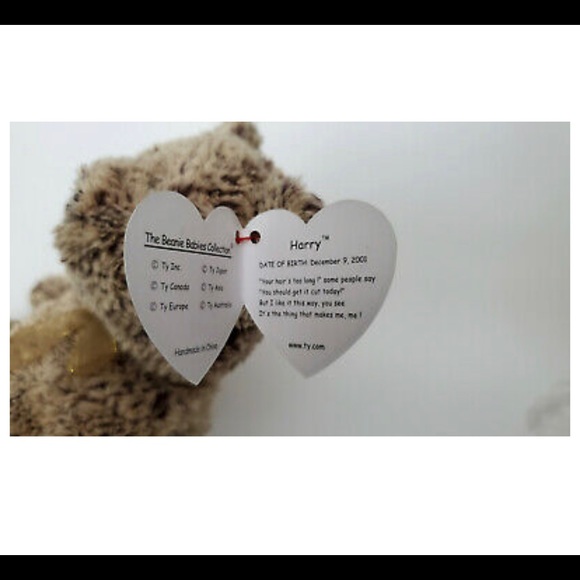 Ty Original Harry The Bear 2002 Retired - Picture 5 of 5